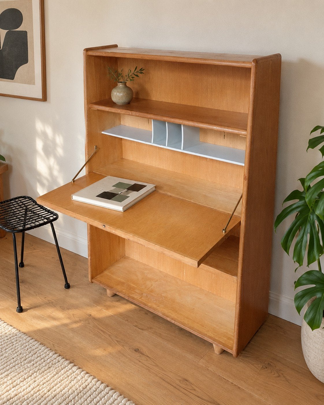 Pastoe secretaire Cees Braakman Retro Vintage BE04, Ophalen, Gebruikt