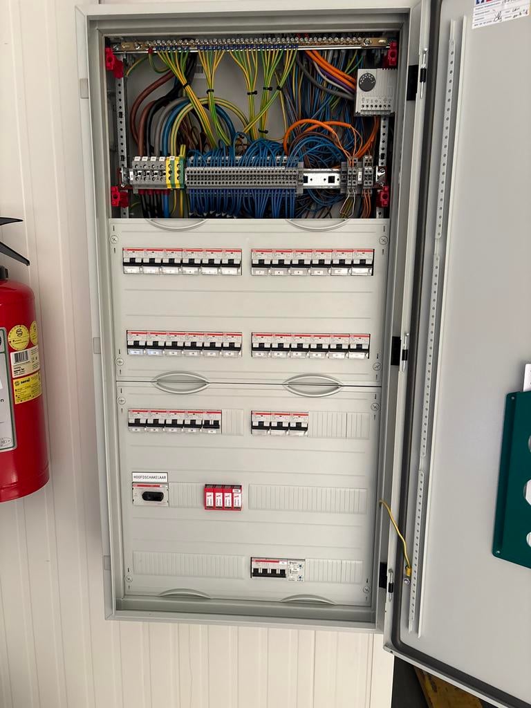 ABB Striebel & John TG207G wandkast met groepenkast, Ophalen of Verzenden, Gebruikt, Overige typen