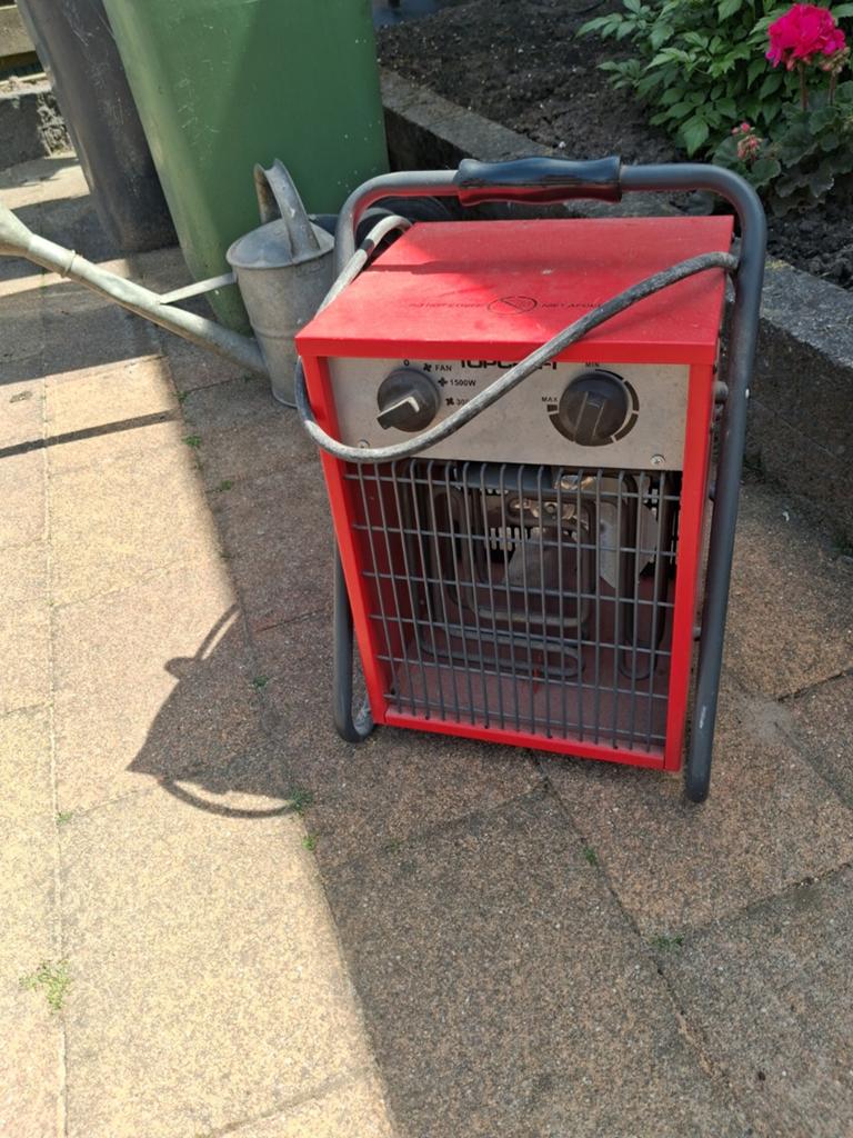Ventilator kachel, 30 tot 80 cm, Gebruikt, Kachel, Minder dan 60 cm