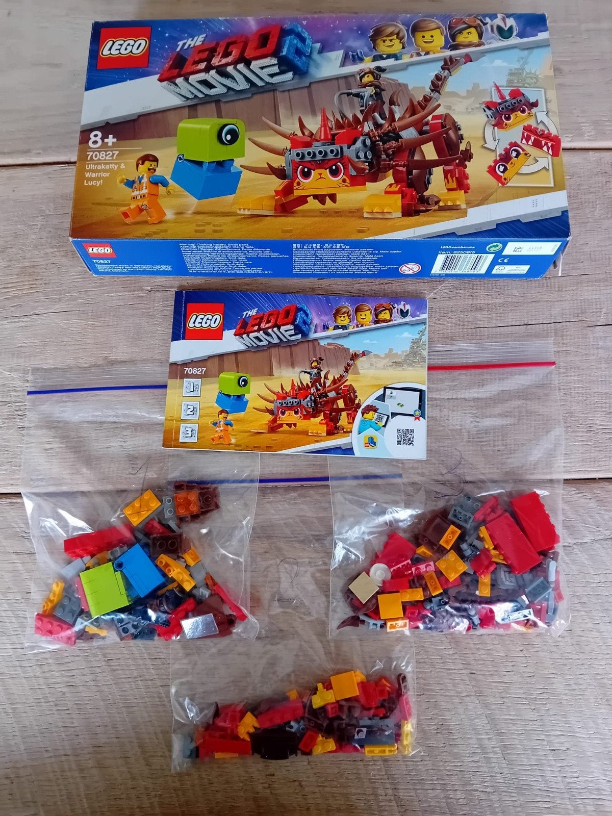 Lego The Lego Movie 2 - 70827 Ultrakatty & Warrior Lucy, Kinderen en Baby's, Gebruikt, Overige thema's, Lego, Ophalen of Verzenden