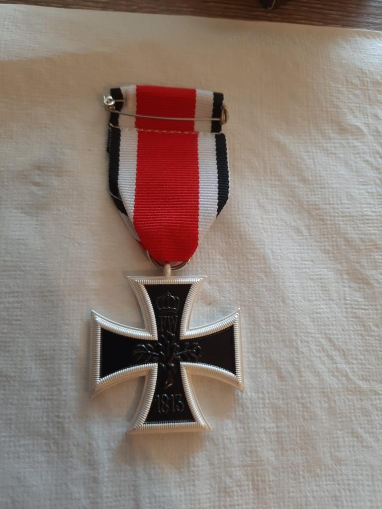 Ijzeren kruis wo1 model, Ophalen of Verzenden, Duitsland, Lintje, Medaille of Wings