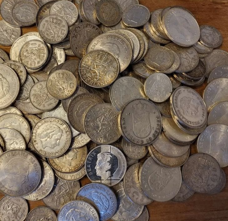 5 kilo Netto zilvergeld Nederland, Ophalen of Verzenden, Zilver