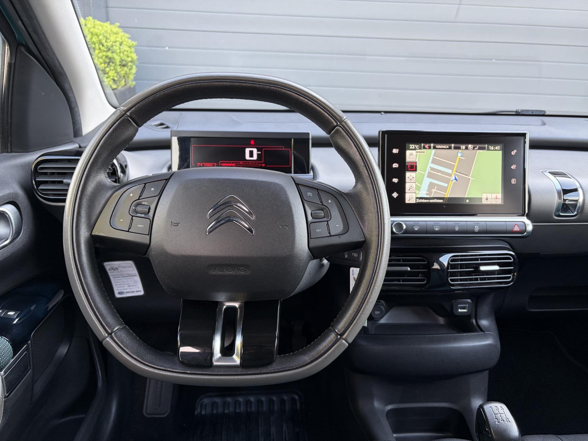 Citroen C4 Cactus 1.2 PureTech Business ✓2e Eigenaar✓Cam, Auto's, Voorwielaandrijving, Dealer onderhouden, Stof, Euro 6