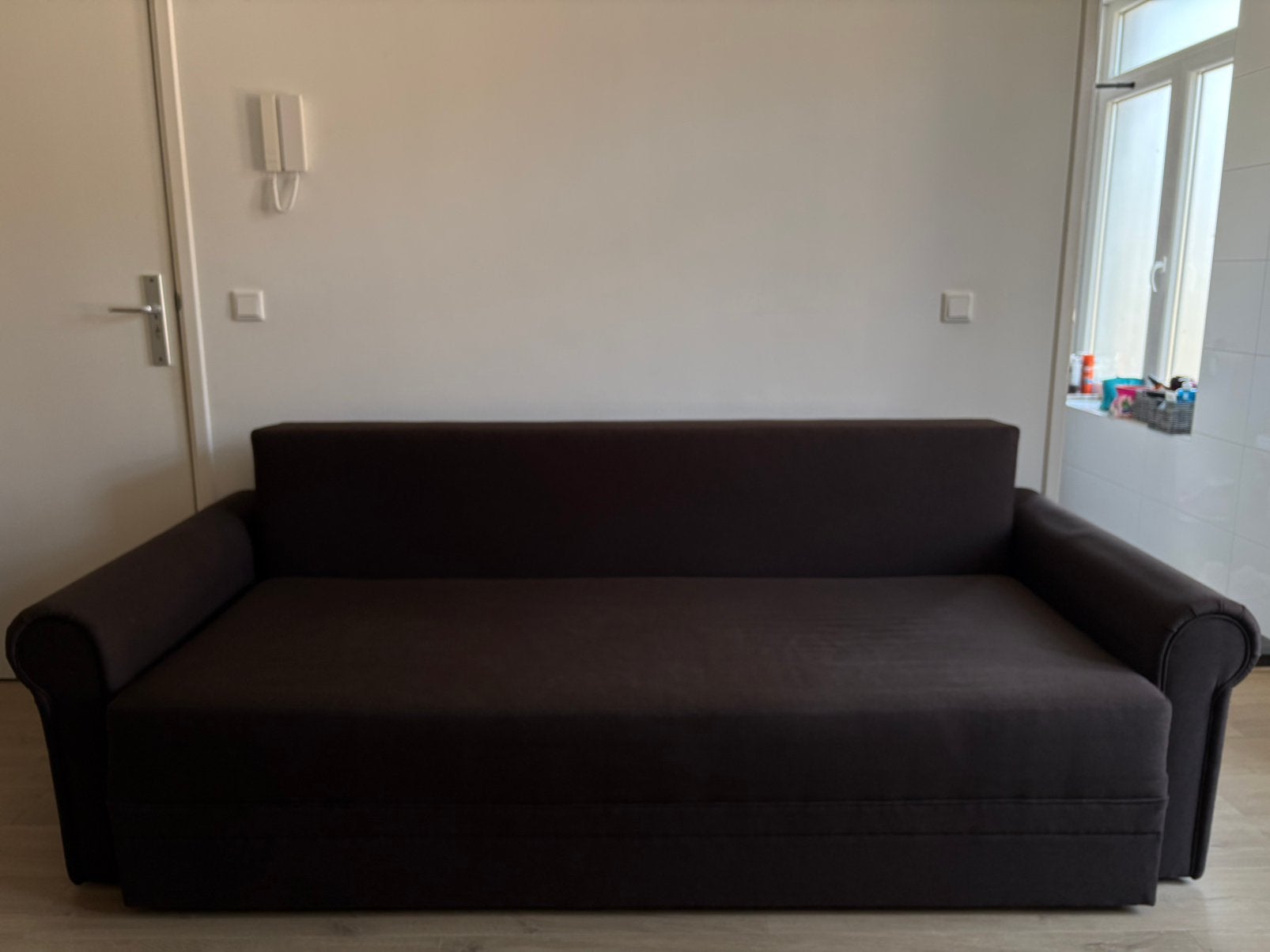 Slaapbanken, Huis en Inrichting, Slaapkamer | Slaapbanken, Ophalen, Zo goed als nieuw, Tweepersoons