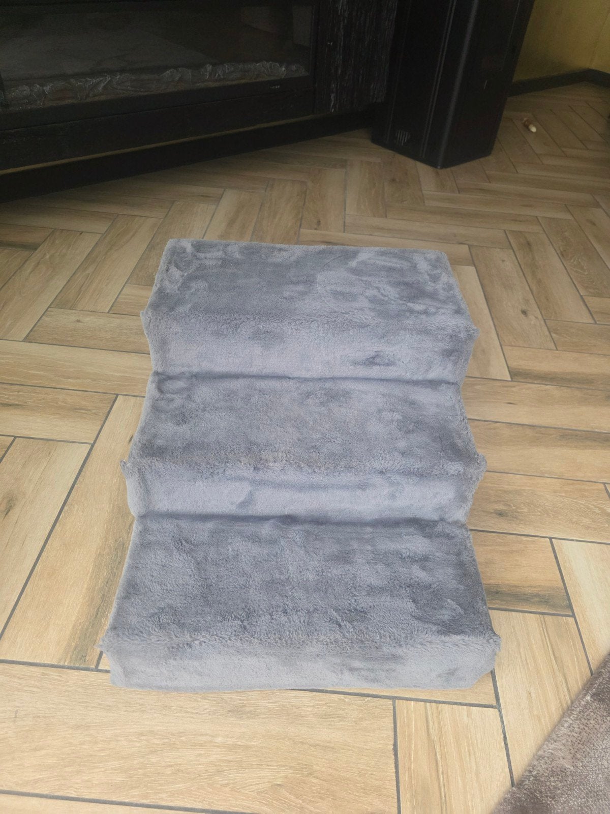 Super zware en stevige honden trap (Engelse bulldog), Ophalen