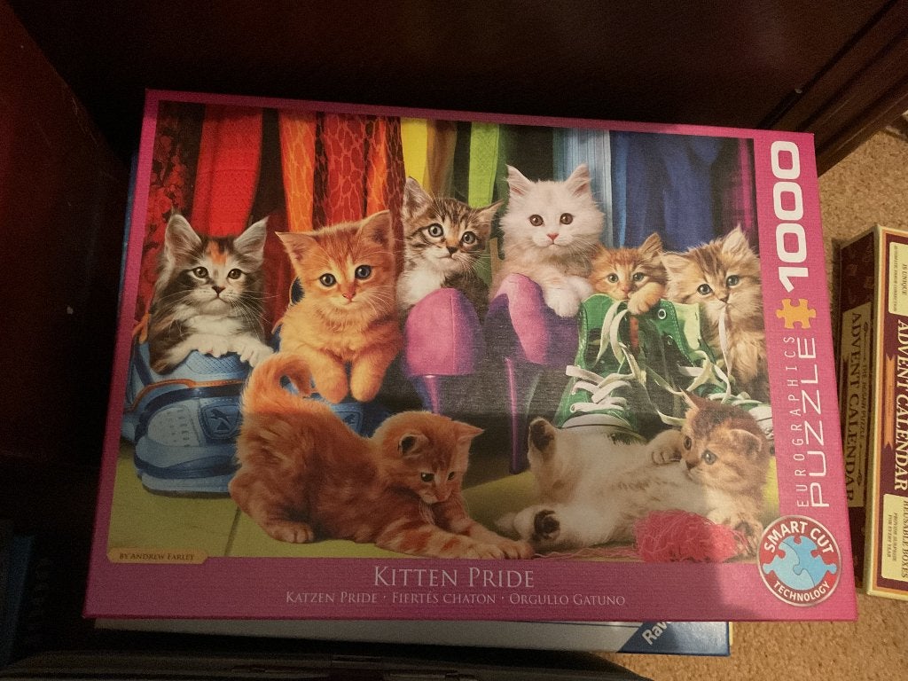 3 Eurographics Puzzels van 1000 st, Ophalen of Verzenden, 500 t/m 1500 stukjes, Zo goed als nieuw, Legpuzzel