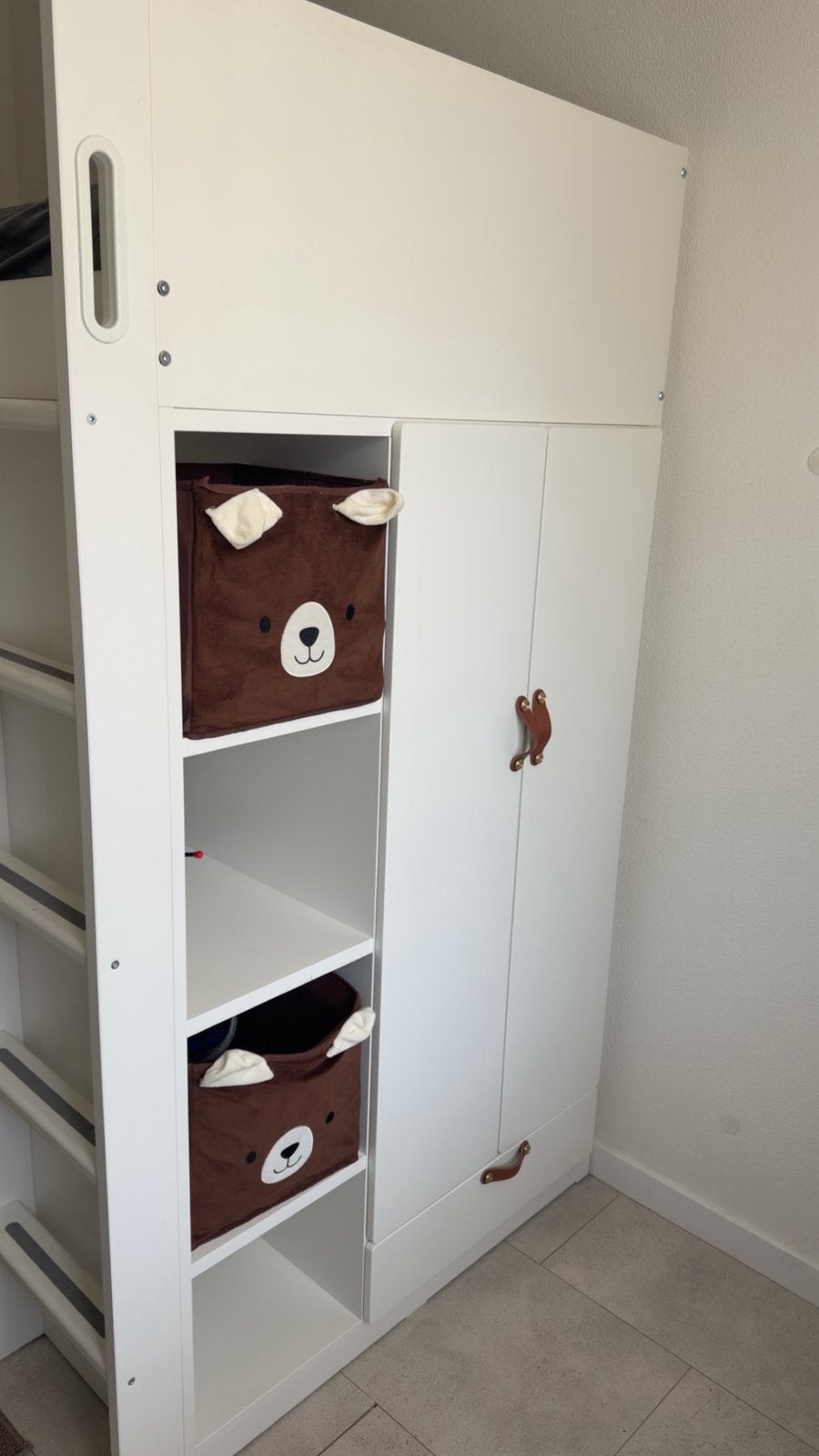 complete hoogslaper/kinderkamerkast met bureau, Ophalen of Verzenden, Zo goed als nieuw