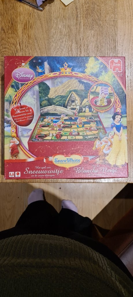 Het spel van sneeuwwitje en de zeven dwergen. ganzenbord, Ophalen, Zo goed als nieuw