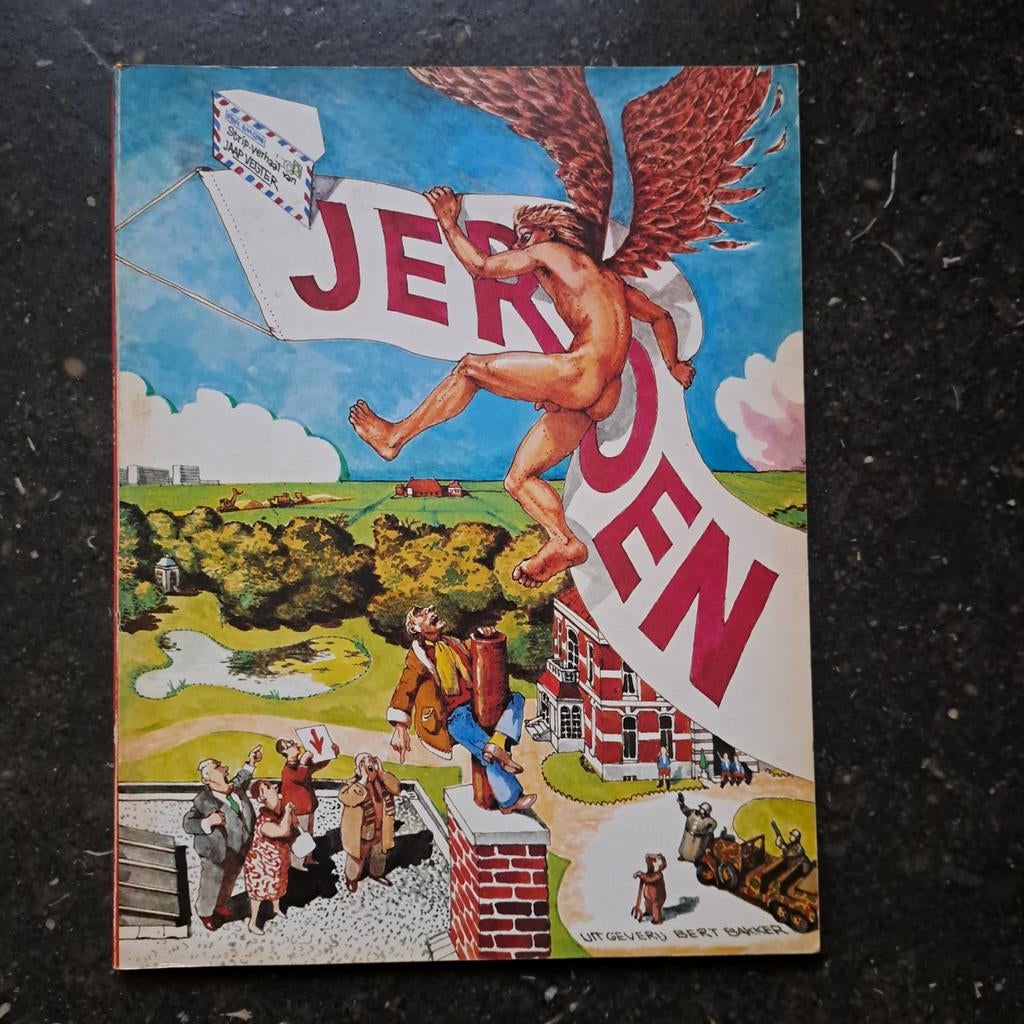 Jeroen - Uitgeverij Bert Bakker - 1980, Eén stripboek, Ophalen of Verzenden, Gelezen, Willy Vandersteen