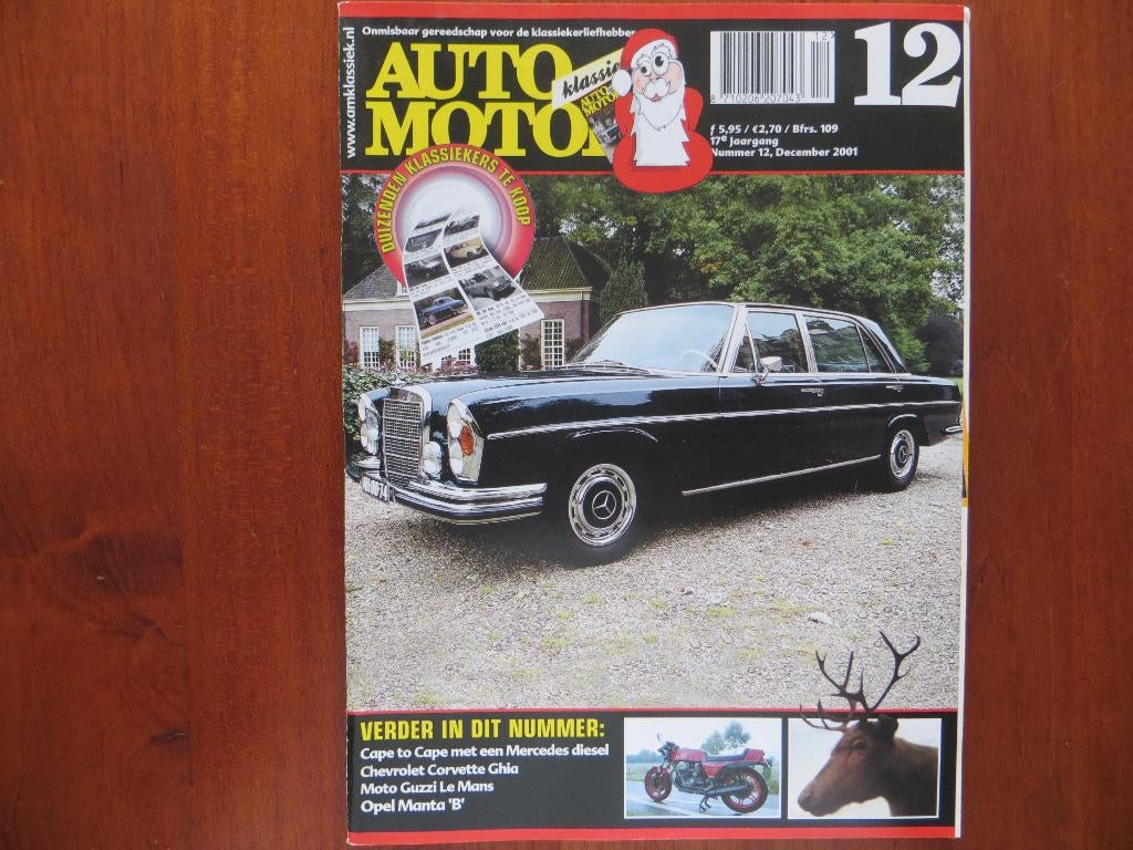 Auto Motor Klassiek 12 2001 Fiat X1/9, Baja Bug, Lagonda's, Boeken, Ophalen of Verzenden, Nieuw, Overige merken