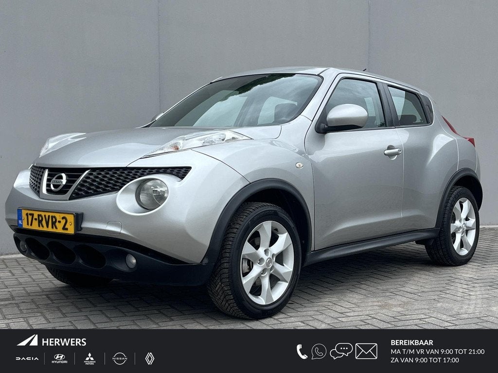 Nissan Juke 1.6 Acenta / Goed Onderhouden / Cruise Control /, Auto's, Nissan, Bedrijf, Te koop, Juke, ABS, Airbags, Airconditioning