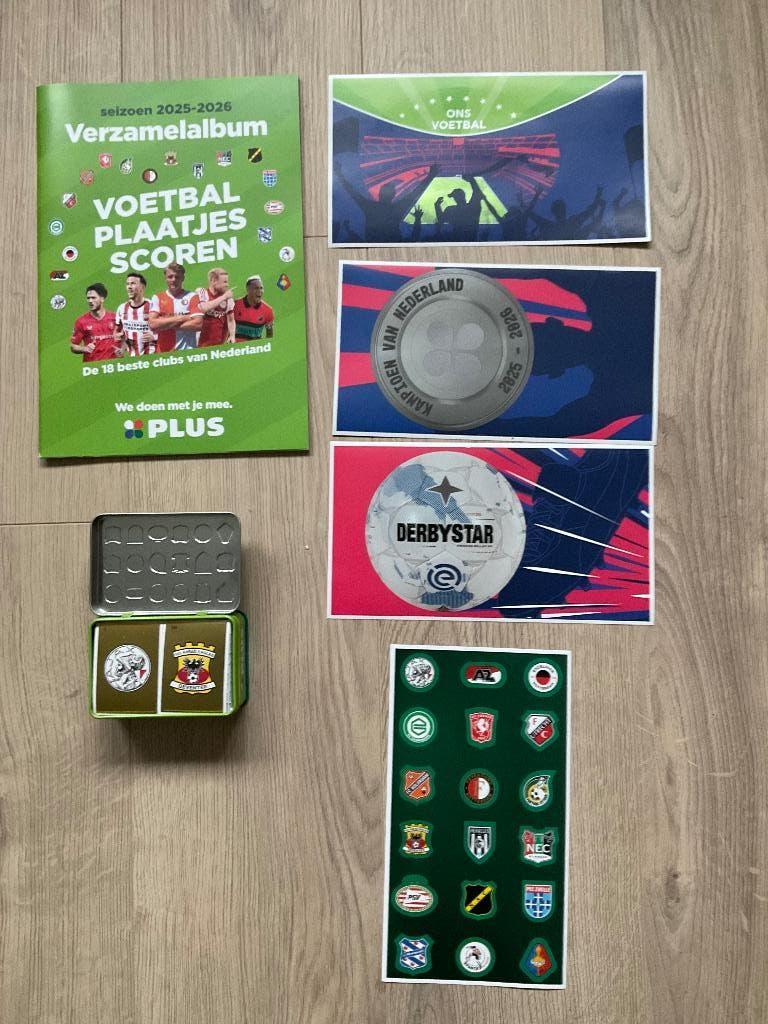 Plus stickers, Plus, Ophalen of Verzenden