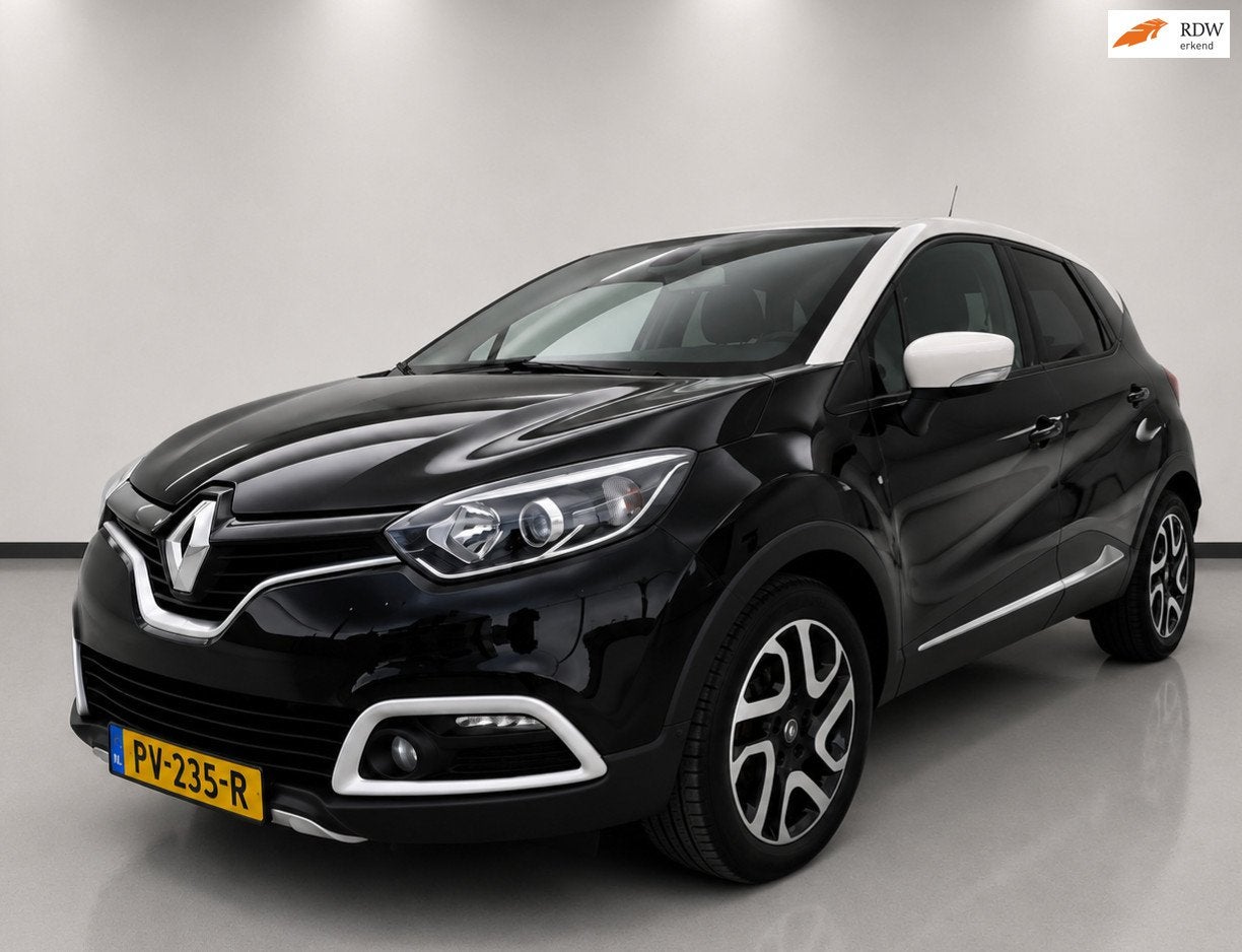 Renault Captur 0.9 TCe Dynamique Airco, Auto's, Renault, Voorwielaandrijving, Stof, Gebruikt, Zwart
