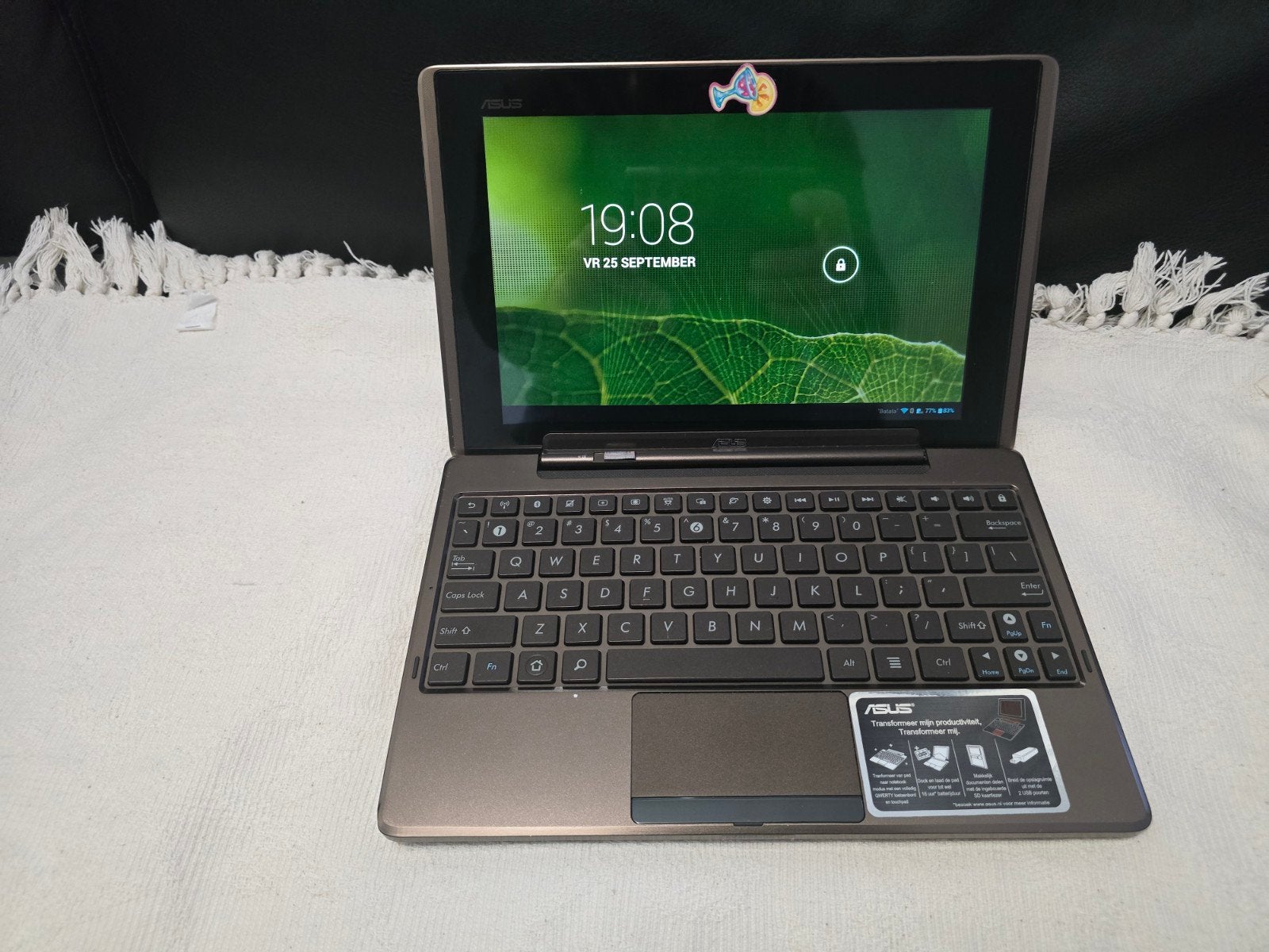 ASUS Transformer Book T100HA - 2-in-1 Laptop/Tablet, Ophalen, Gebruikt, 10 inch of minder, ASUS