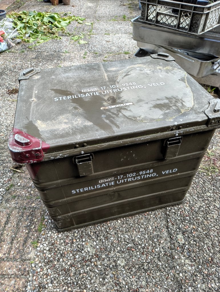 Zarges kist 58 x 43 x 48, Ophalen, Landmacht, Nederland, Kist of Geocache