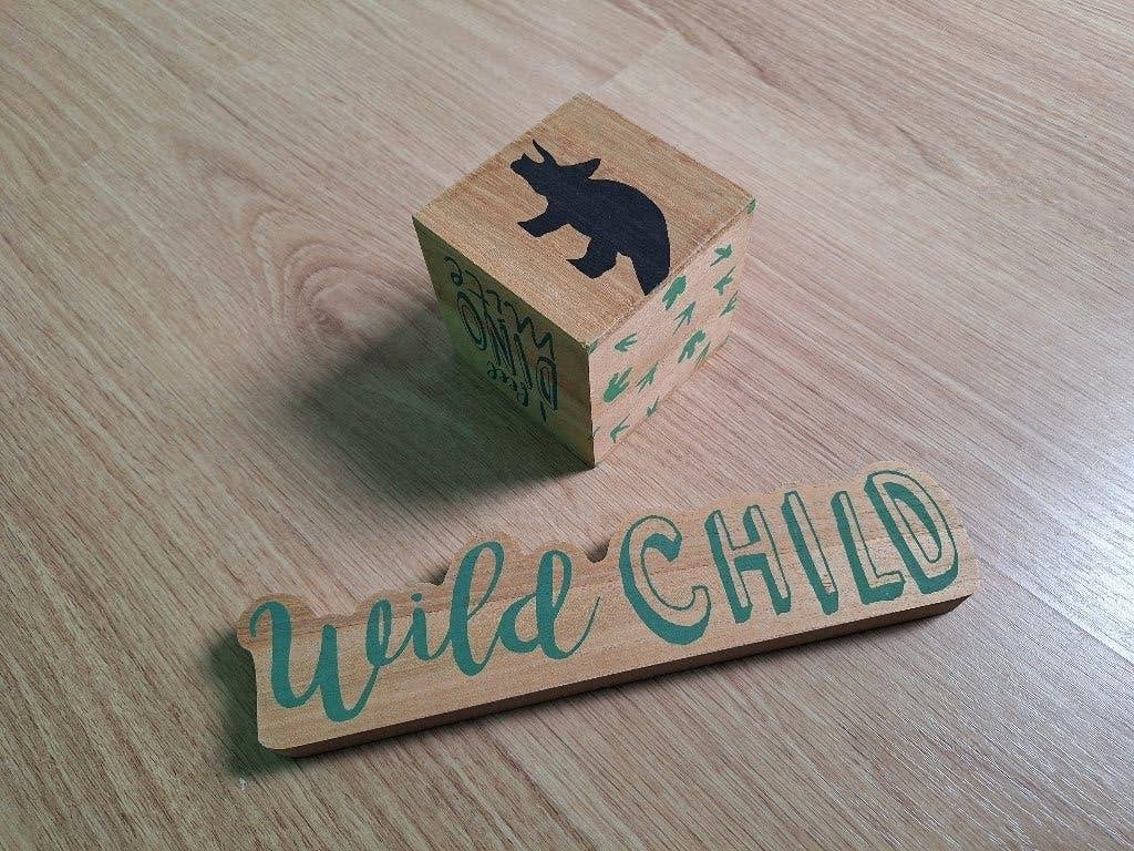 Houten decoratie kinderkamer, Kinderen en Baby's, Ophalen of Verzenden, Gebruikt, Overige typen