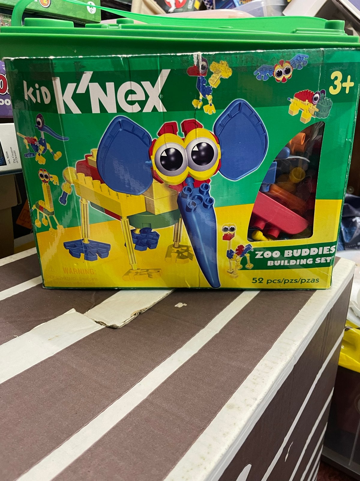 Kid K'nex Zoo Buddies Bouwset - 52 onderdelen, Ophalen of Verzenden, Zo goed als nieuw, K'nex