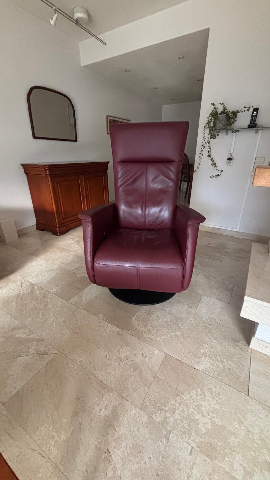 Verstelbare relaxfauteuil, Ophalen of Verzenden, Gebruikt, 75 tot 100 cm