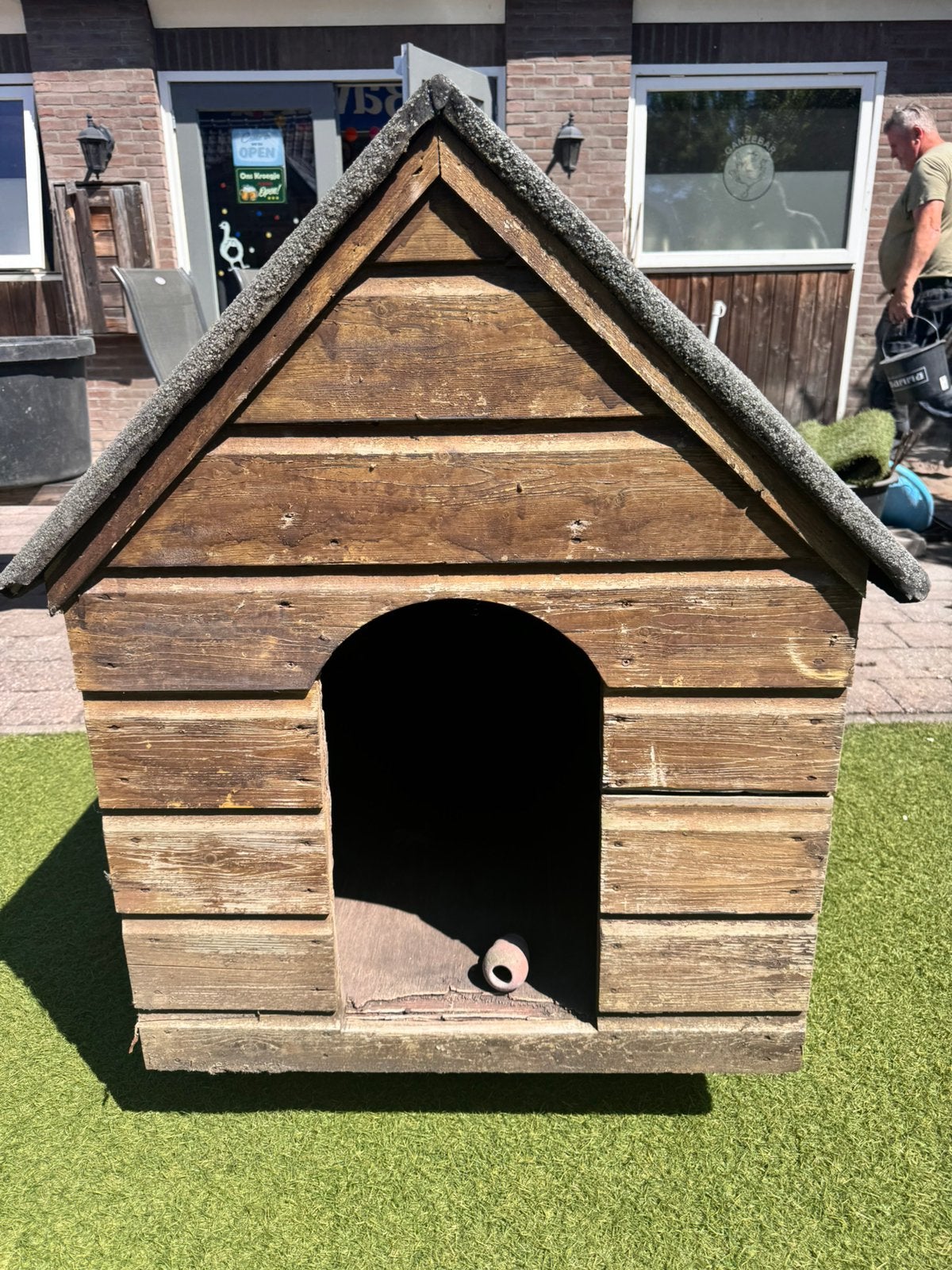 Degelijk hondehok, Ophalen, Gebruikt, 75 tot 110 cm, 100 cm of meer