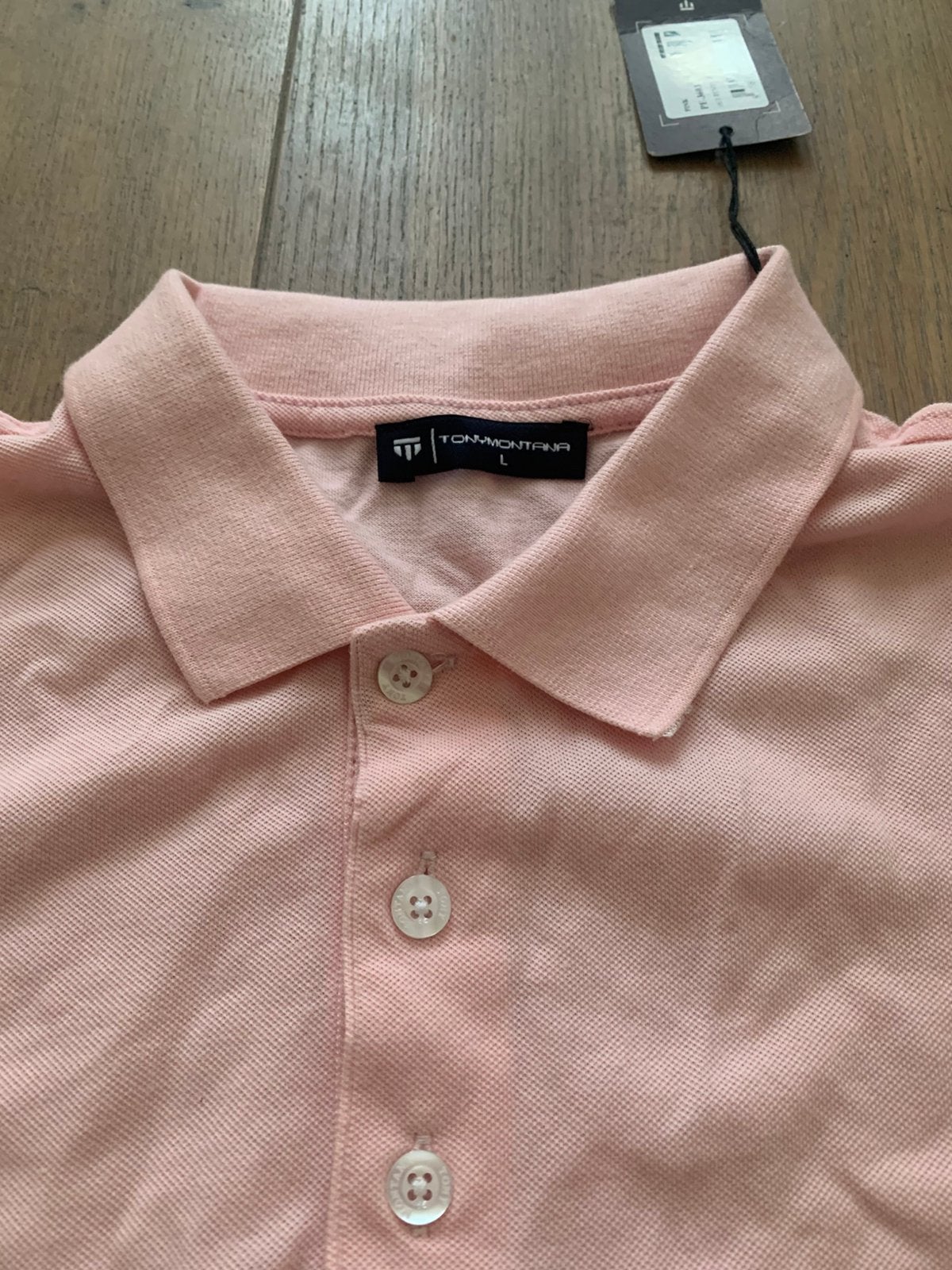 Roze katoenen polo, Ophalen of Verzenden, Nieuw