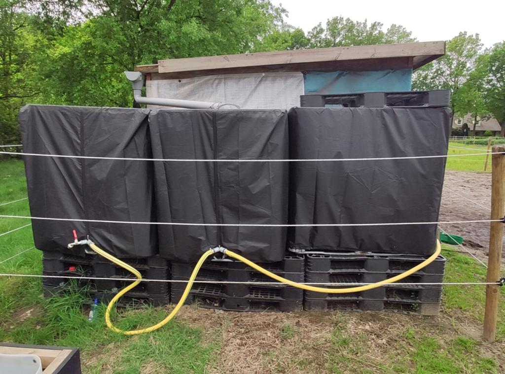Watersysteem regenwater automatische drinkbak ibc paard pony, Dieren en Toebehoren