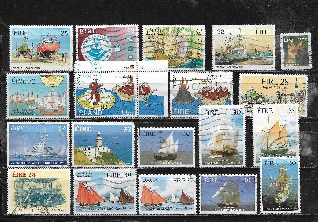 Koopje Ierland  Kavel  Gestempeld-1, Verzenden, Ierland, Gestempeld
