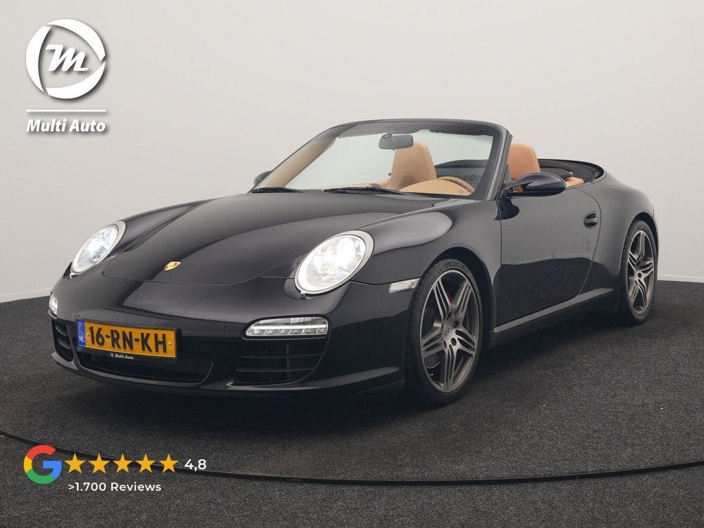 Porsche 911 997 Cabrio 3.8 Carrera S 355pk Dealer O.H | Spor, Auto's, Porsche, Bedrijf, Te koop, ABS, Airbags, Airconditioning
