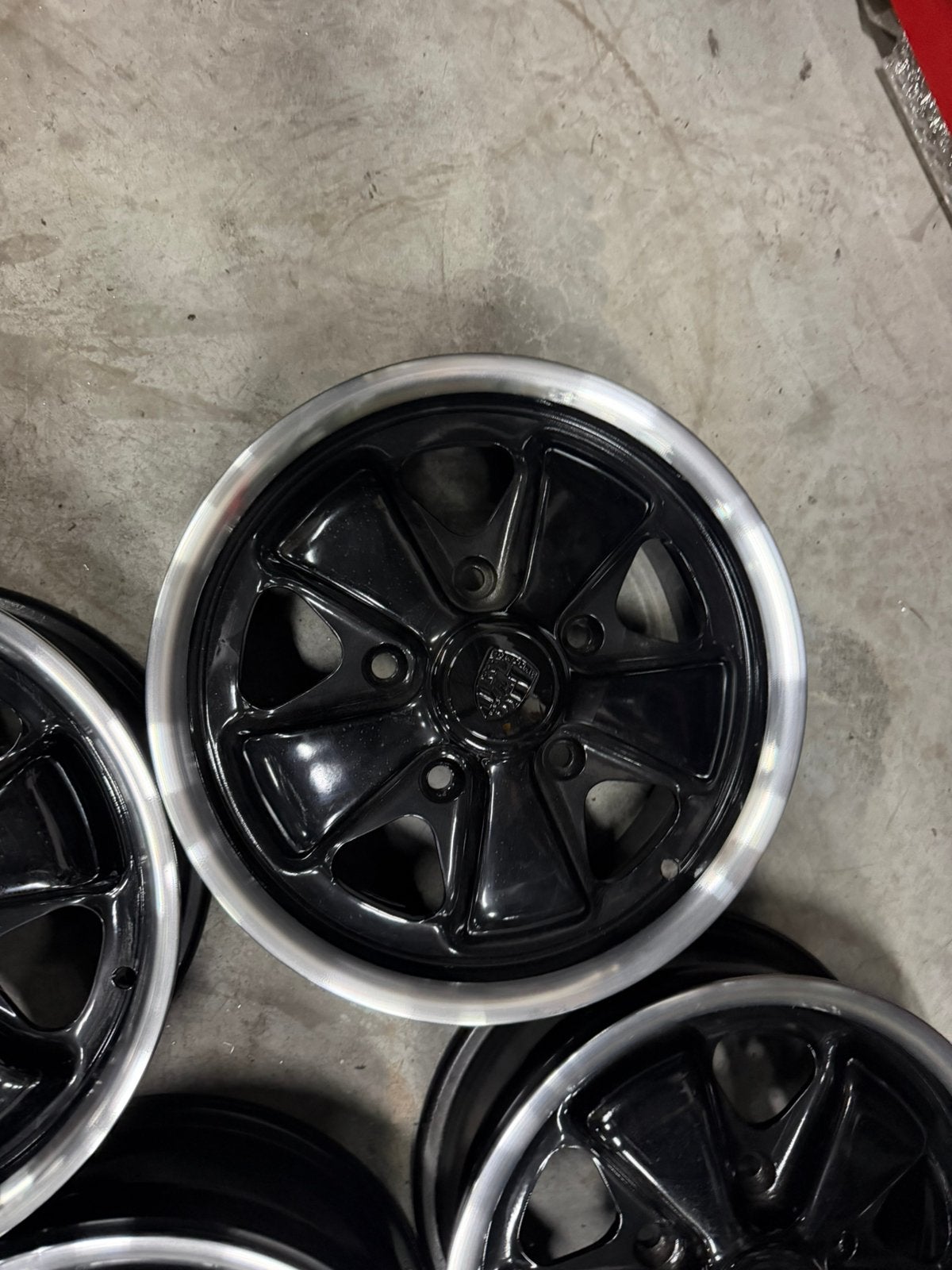 Originele Porsche Fuchs set van 4 nette en unieke velgen, Ophalen of Verzenden, 14 inch, Velg(en)