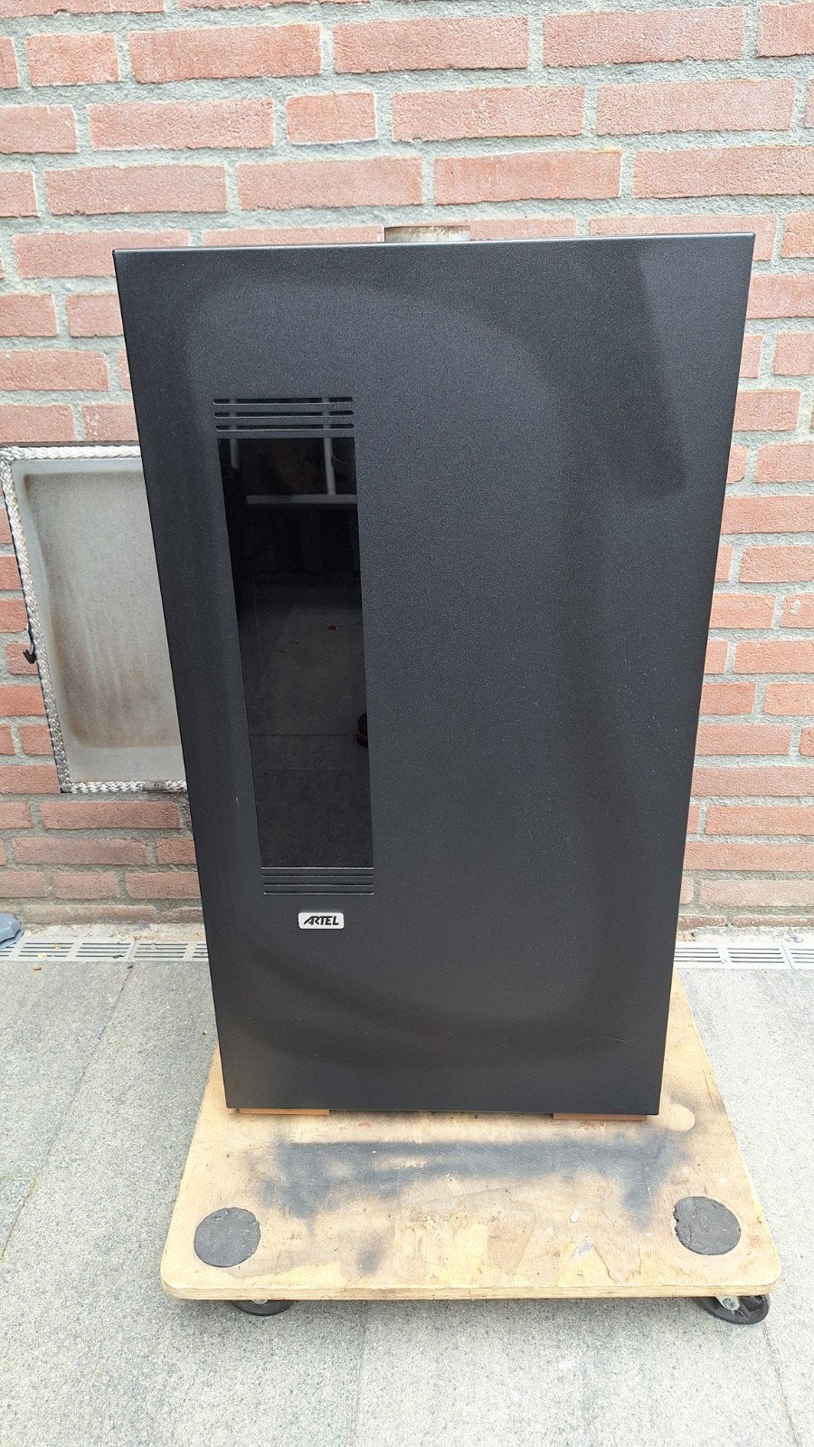 Artel Pelletkachel MINI.S - Compact en Efficiënt, Huis en Inrichting, Kachels, Gebruikt, Vrijstaand, Pelletkachel, Hout, Ophalen