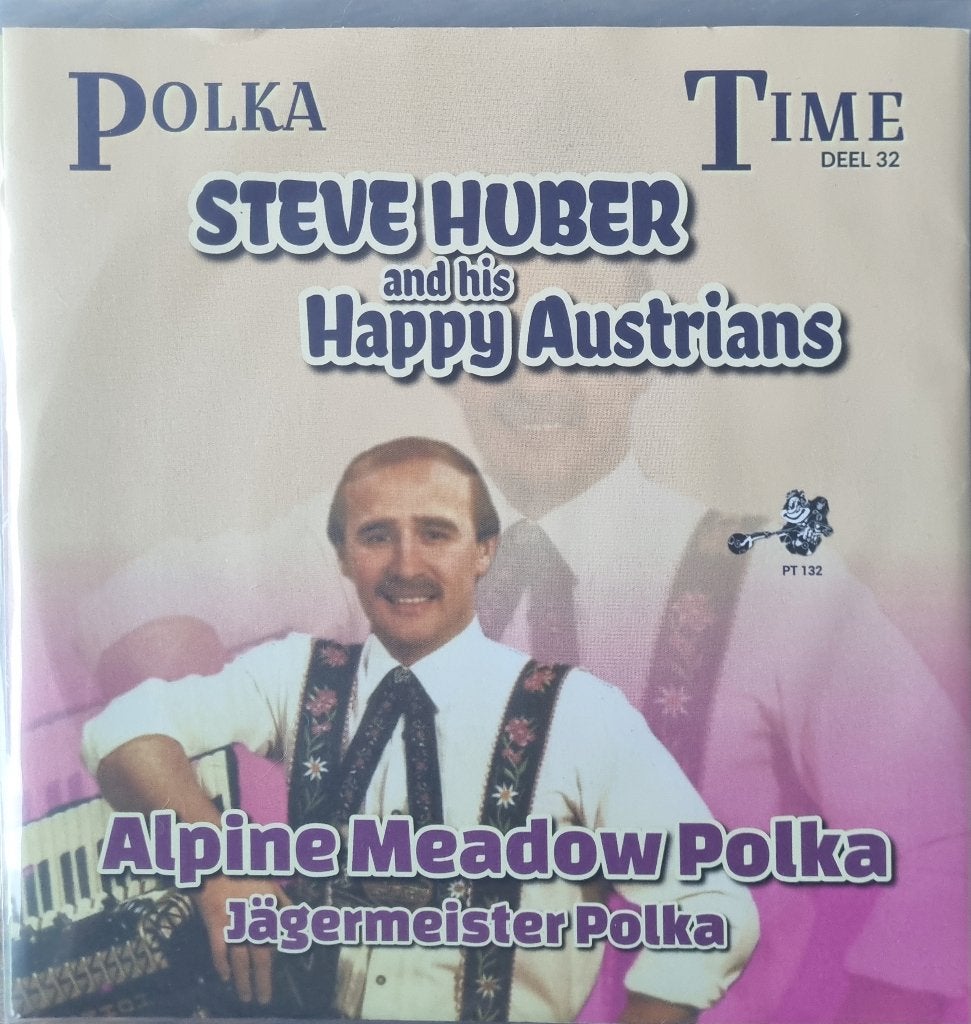 Steve Huber  polka time deel 32, Ophalen of Verzenden, Zo goed als nieuw, 7 inch, Levenslied of Smartlap