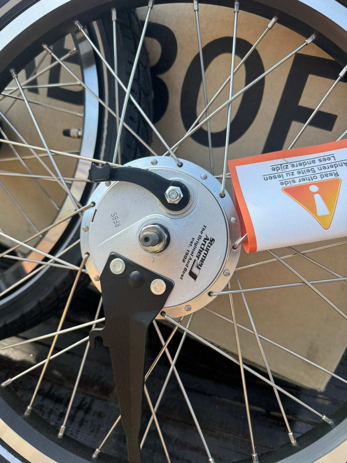 Te koop nieuwe bakfiets voorwiellen, Ophalen, Nieuw
