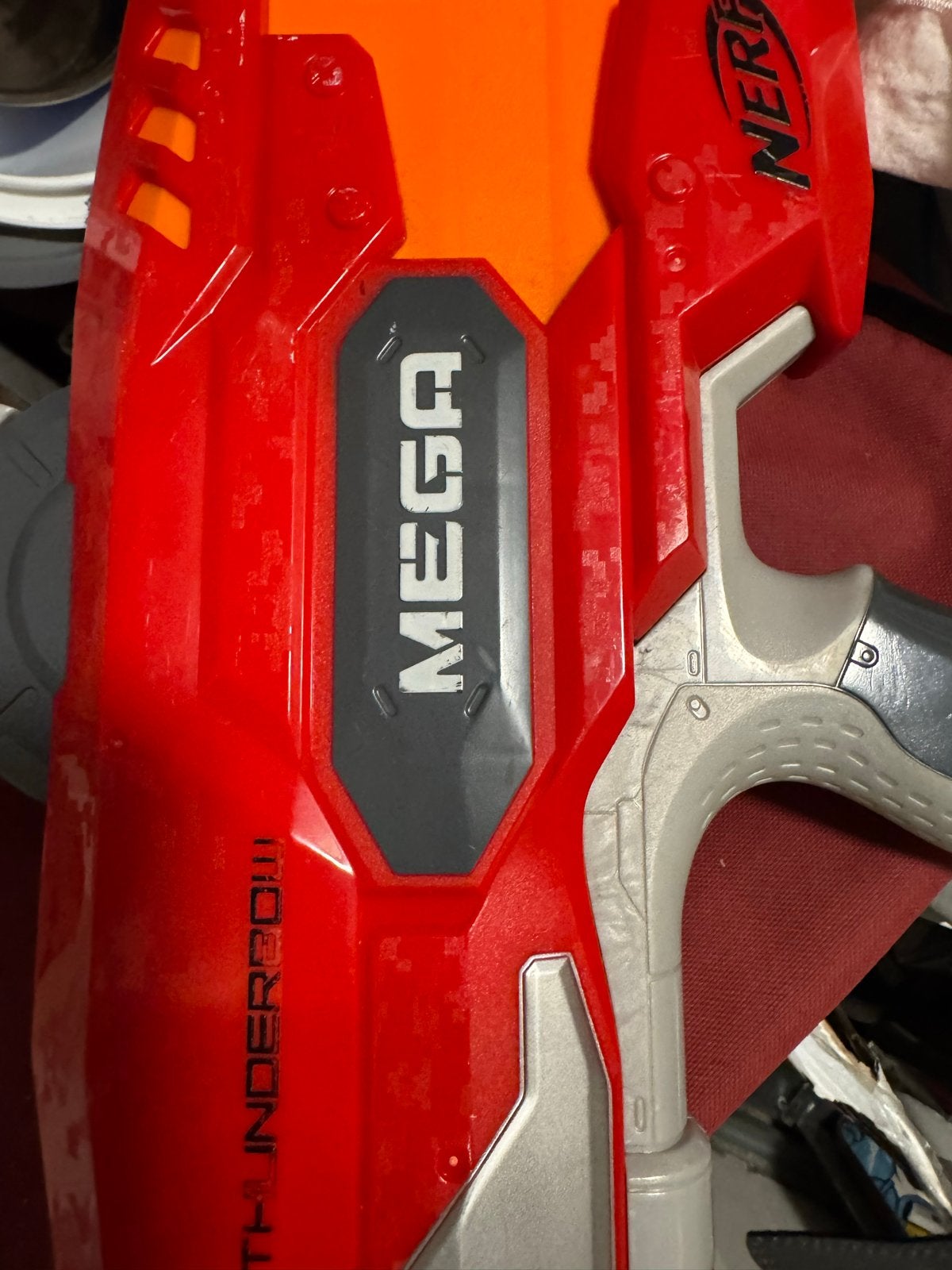 Nerf N-Strike Elite Mega Thunderbow, Ophalen of Verzenden, Gebruikt