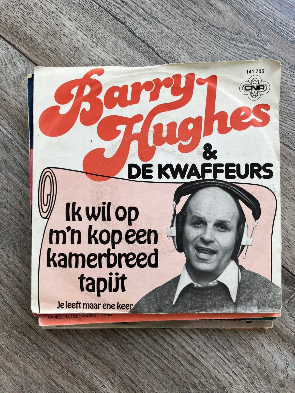 Barry Hughes - Ik wil op mijn kop een kamerbreed tapijt, Ophalen of Verzenden, Zo goed als nieuw, Overige formaten, Levenslied of Smartlap