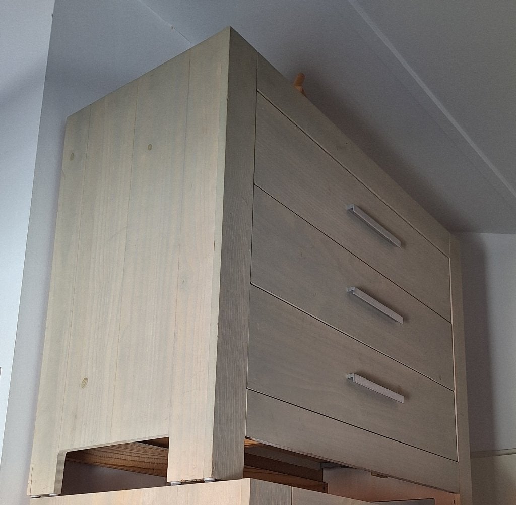 Bopita kledingkast, commode en wandplank, 100 tot 150 cm, Zo goed als nieuw, 150 tot 200 cm, 25 tot 50 cm