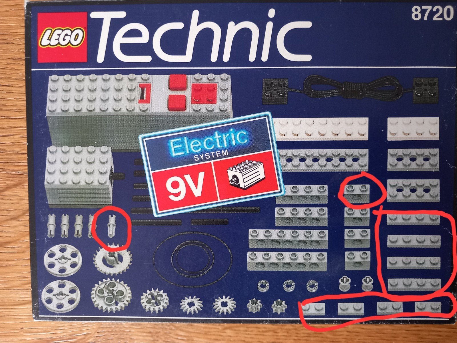 Lego technic motor 8720 vintage, niet compleet!, Ophalen of Verzenden, Gebruikt
