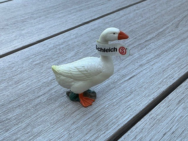 Schleich 13129 witte gans, Ophalen of Verzenden, Nieuw, Boerderijdier, Beeldje of Figuurtje