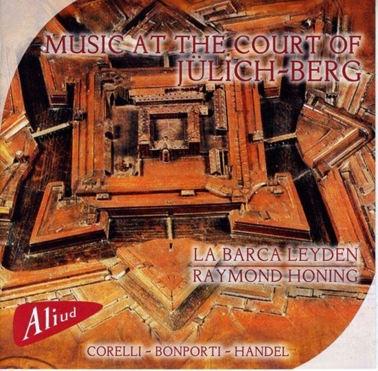 CD Music at the court of Julich Berg La Barca Leyden, Ophalen of Verzenden, Barok, Zo goed als nieuw, Overige typen