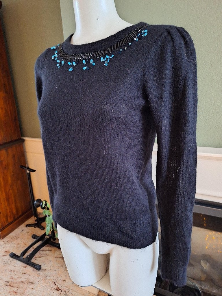 Steps mooie warme trui sweater S 36, Kleding | Dames, Verzenden, Zwart, Zo goed als nieuw, Steps