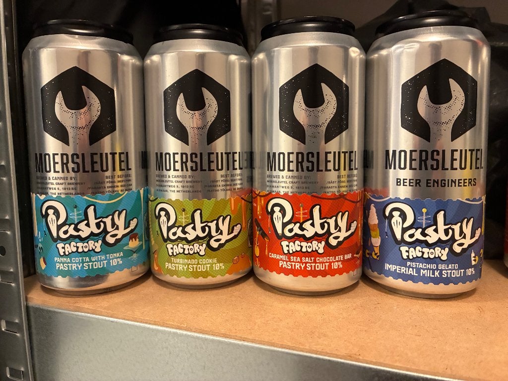 Moersleutel bieren — 4x Pastry Factory, Ophalen of Verzenden, Nieuw, Flesje(s), Overige merken