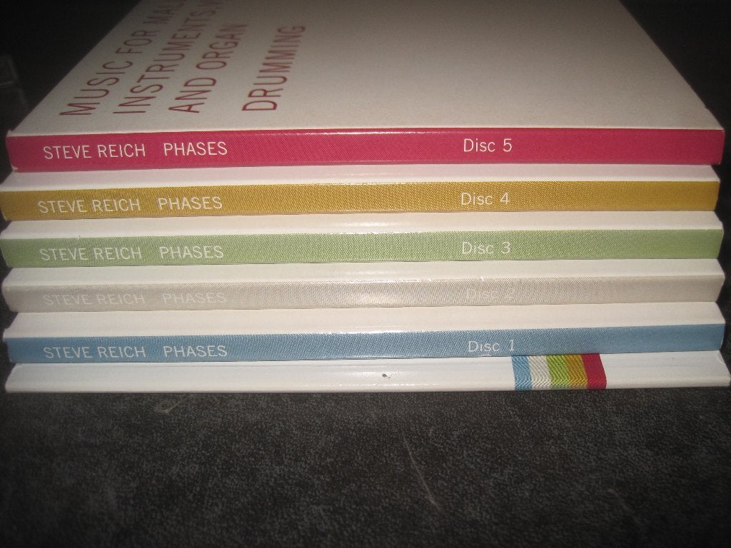 Steve Reich Phases A Nonesuch Retrospective 5XCD, Cd's en Dvd's, Ophalen of Verzenden, Classicisme, Zo goed als nieuw, Kamermuziek