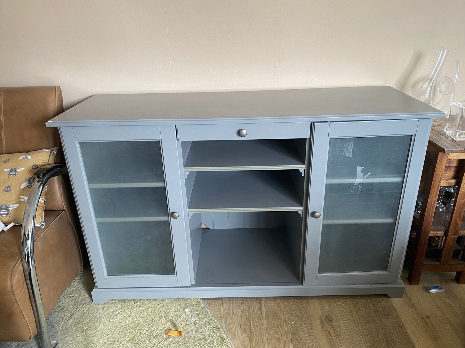 Ikea grijze dressiorkast, Ophalen, Gebruikt, 25 tot 50 cm, Met lade(s)