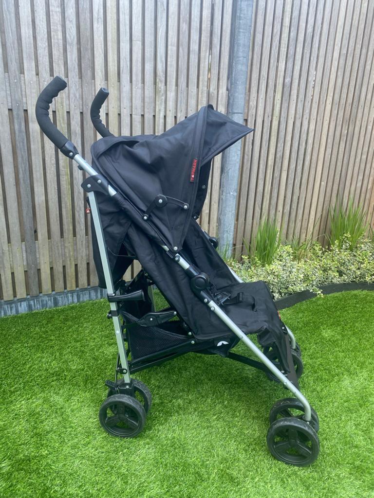 Topmark Buggy, verstel- inklapbaar, opbergruimte en zonnekap, Kinderen en Baby's, Buggy's, Ophalen, Gebruikt, Overige merken, Verstelbare rugleuning