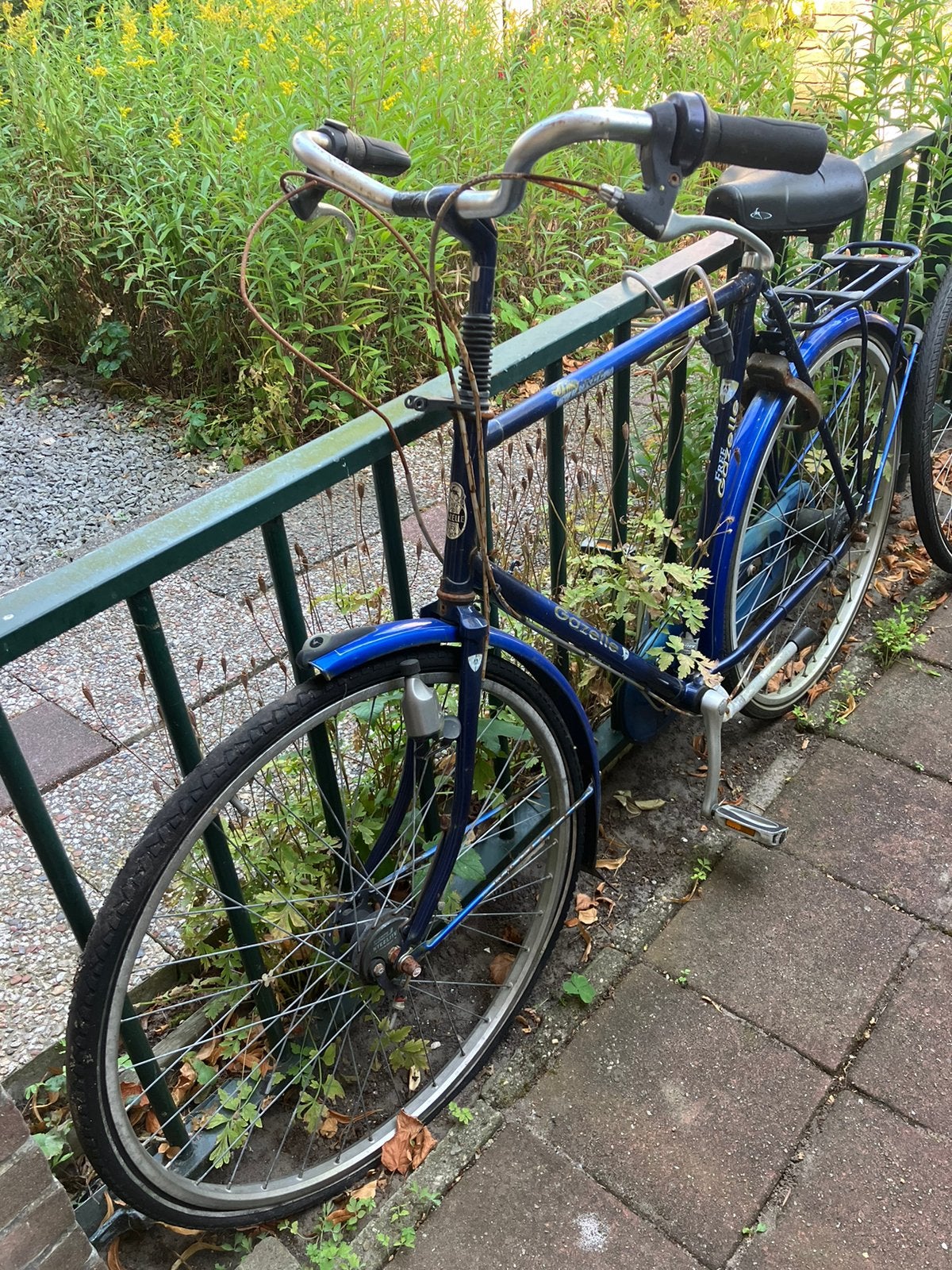 Gratis op te halen oude Gazelle herenfiets, Ophalen, Gebruikt, Versnellingen, 61 tot 65 cm