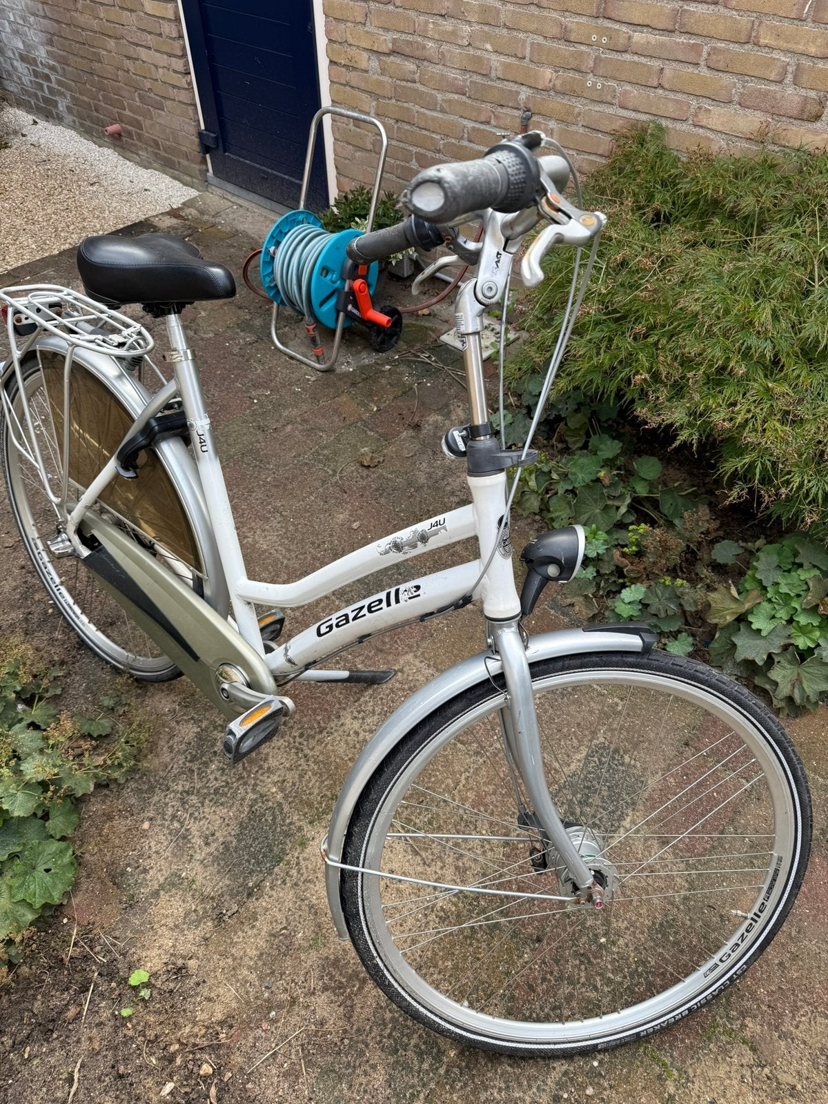 Gazelle J4U damesfiets 28 inch | 57 cm | 3 versnellingen, Ophalen, Gebruikt, Versnellingen, 56 cm of meer