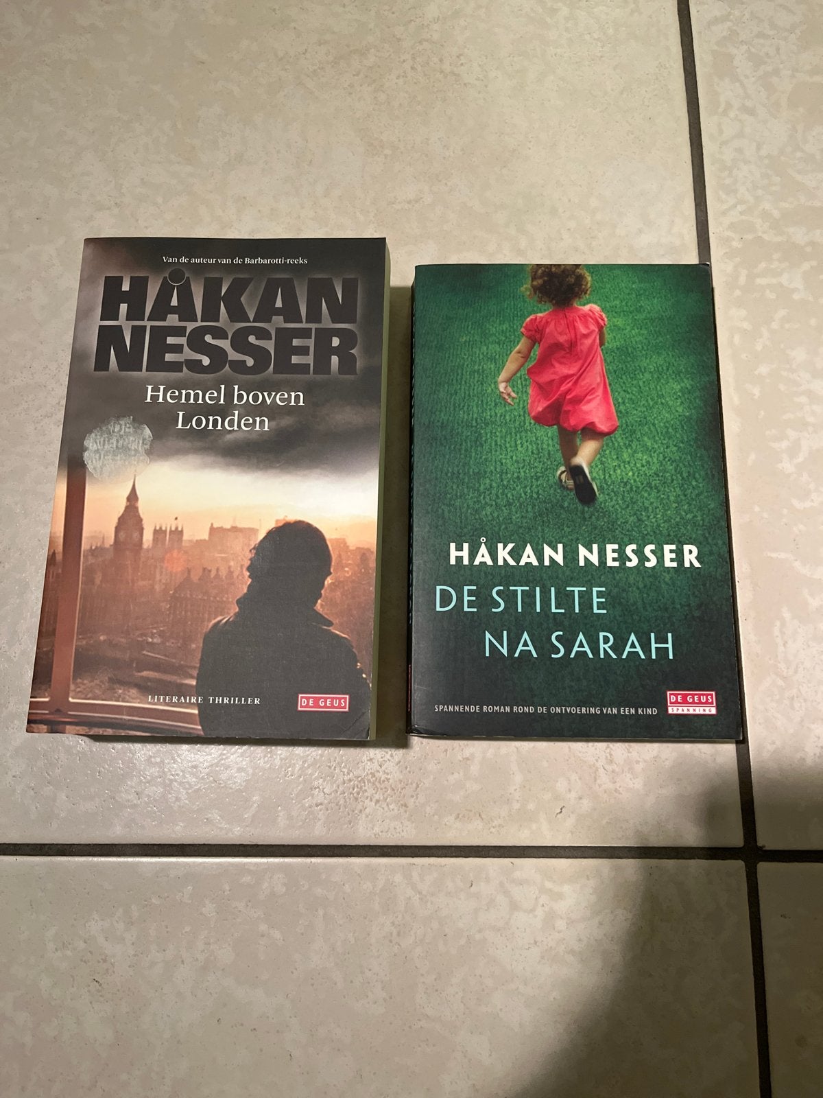 Håkan Nesser - Hemel boven Londen & De stilte na Sarah, Ophalen of Verzenden, Gelezen, Scandinavië