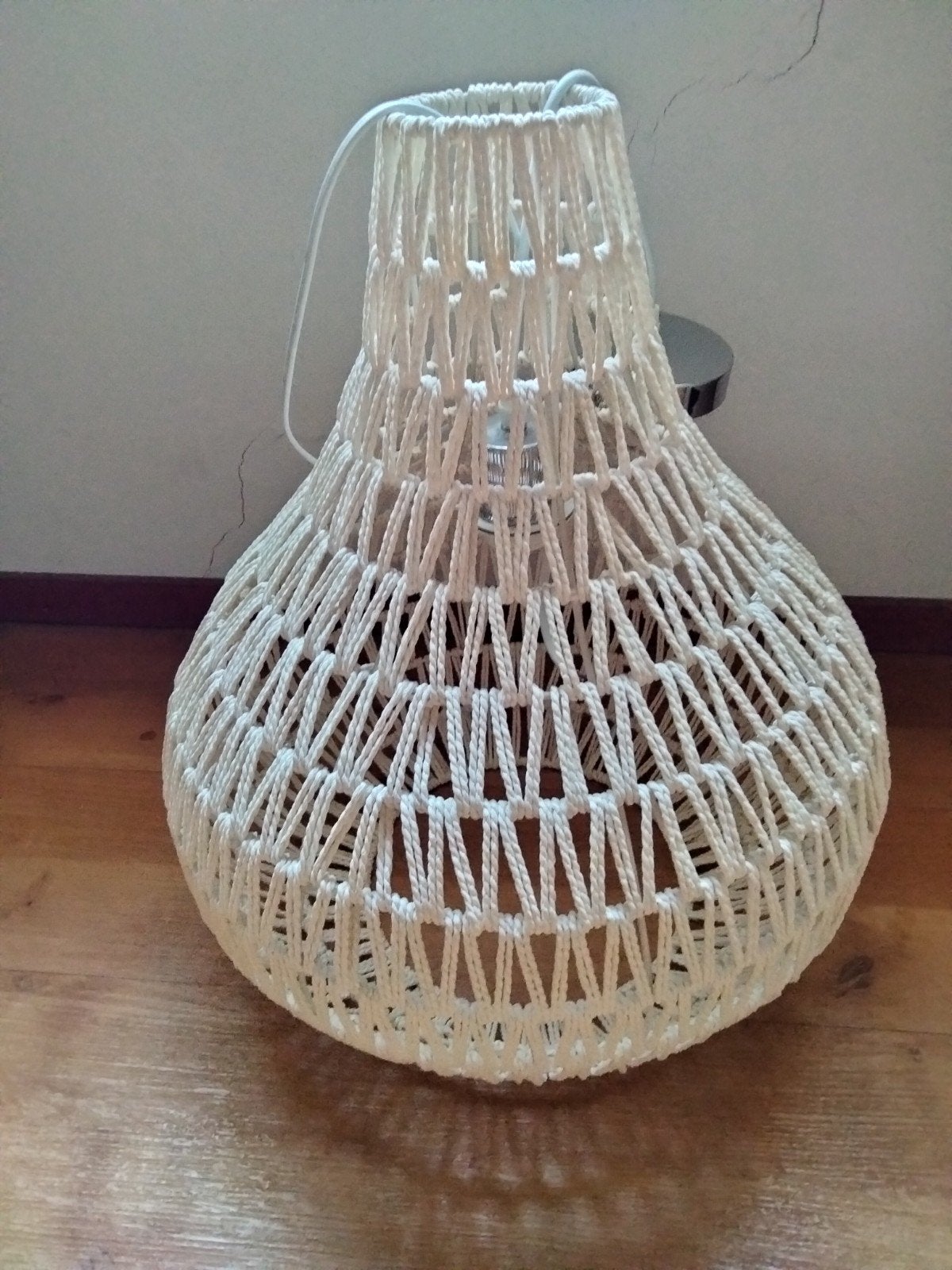 mooie Ibiza lamp, Ophalen of Verzenden, Crème, Overige vormen