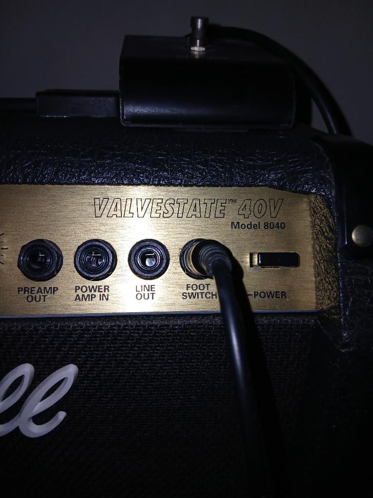 Marshall valvestate 40v model8040, Ophalen, Gebruikt, Gitaar, 100 watt of meer