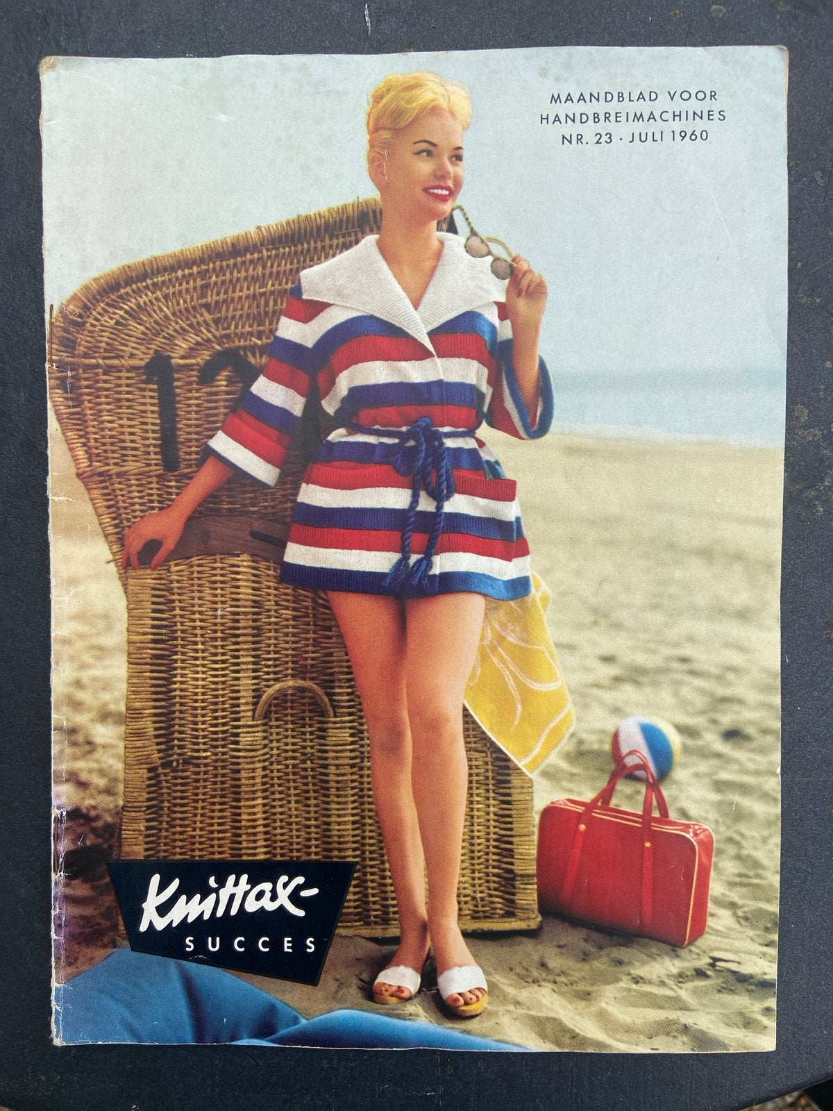 Knittax Succes Maandblad Handbreimachines Juli 1960, Ophalen of Verzenden, Gelezen, Overige typen
