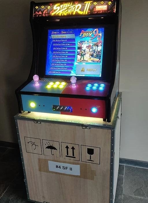 VIDEOKAST BARTOP ARCADE 2000 GAMES, 1 speler, Ophalen of Verzenden, Zo goed als nieuw, Vanaf 3 jaar