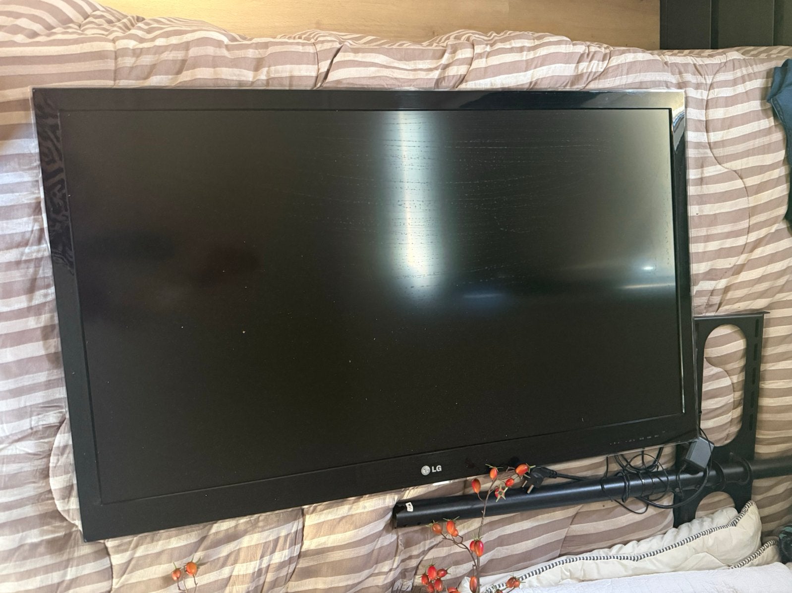 LG 47 inch Full HD LED TV – 47LV470S, Ophalen, 50 Hz, Zo goed als nieuw, 100 cm of meer